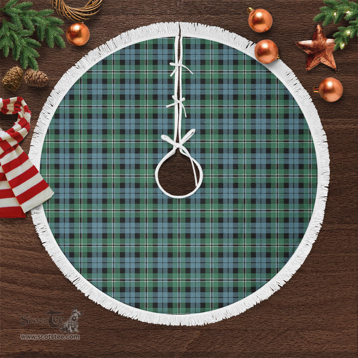 Melville Tartan Christmas Tree Skirt Scottish Plaid Tartan Plaid - ScotsTee - scotstee.com