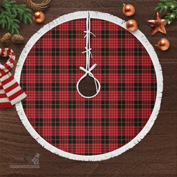 MacQueen Modern Tartan Christmas Tree Skirt Scottish Plaid Tartan Plaid - ScotsTee - scotstee.com