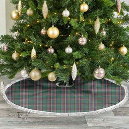 MacFarlane Hunting Ancient Tartan Christmas Tree Skirt Scottish Plaid Tartan Plaid - ScotsTee - scotstee.com