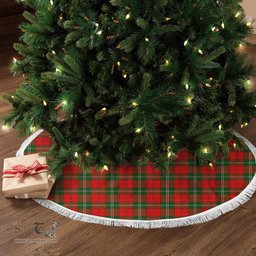 Lennox (Lennox Kincaid) Tartan Christmas Tree Skirt Scottish Plaid Tartan Plaid - ScotsTee - scotstee.com