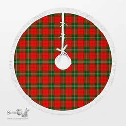 Lennox (Lennox Kincaid) Tartan Christmas Tree Skirt Scottish Plaid Tartan Plaid - ScotsTee - scotstee.com