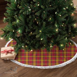 Scrymgeour Tartan Christmas Tree Skirt Scottish Plaid Tartan Plaid - ScotsTee - scotstee.com