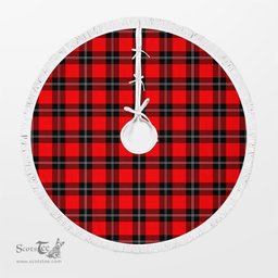 Ramsay Modern Tartan Christmas Tree Skirt Scottish Plaid Tartan Plaid - ScotsTee - scotstee.com