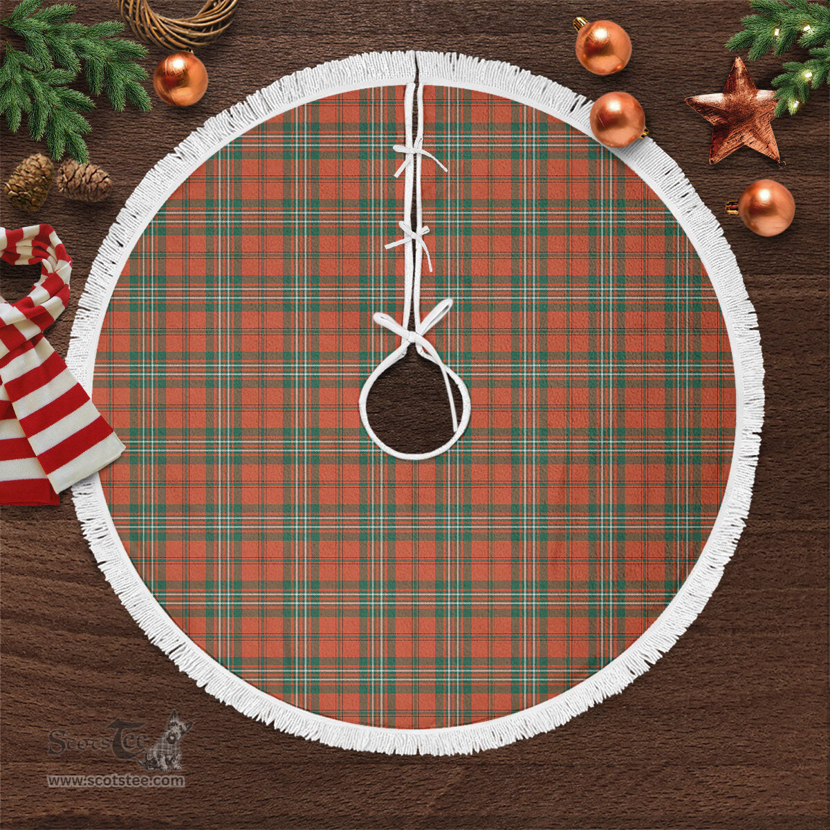 Scott Ancient Tartan Christmas Tree Skirt Scottish Plaid Tartan Plaid - ScotsTee - scotstee.com