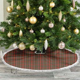 MacKintosh Hunting Weathered Tartan Christmas Tree Skirt Scottish Plaid Tartan Plaid - ScotsTee - scotstee.com