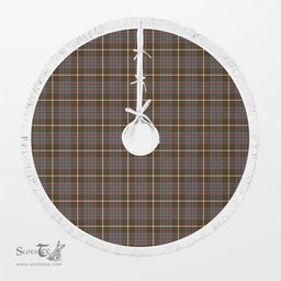 MacIntyre Hunting Weathered Tartan Christmas Tree Skirt Scottish Plaid Tartan Plaid - ScotsTee - scotstee.com