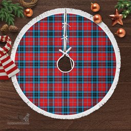 MacTavish Modern Tartan Christmas Tree Skirt Scottish Plaid Tartan Plaid - ScotsTee - scotstee.com
