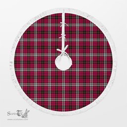 Little Tartan Christmas Tree Skirt Scottish Plaid Tartan Plaid - ScotsTee - scotstee.com