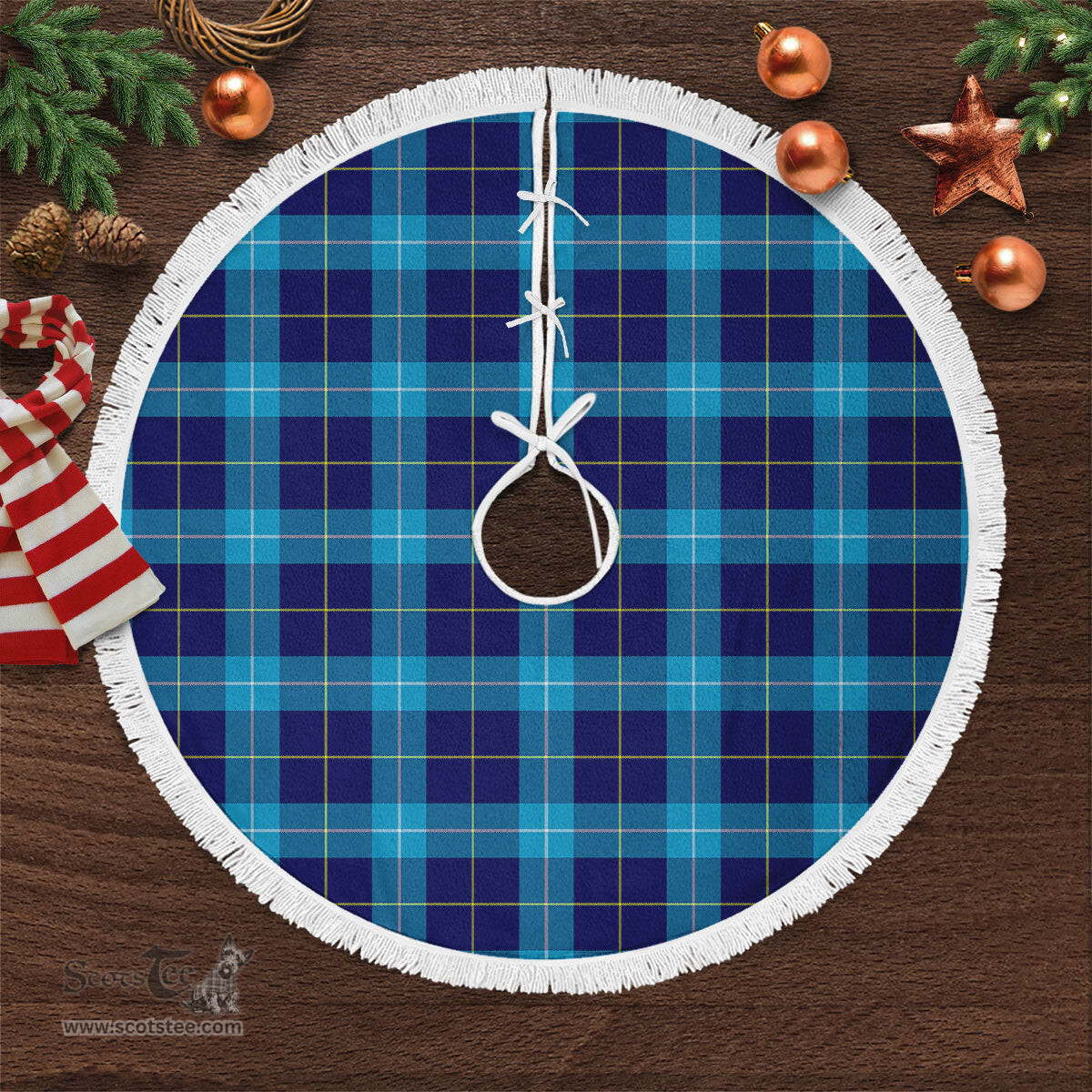 McKerrell Tartan Christmas Tree Skirt Scottish Plaid Tartan Plaid - ScotsTee - scotstee.com