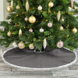 Shepherd Tartan Christmas Tree Skirt Scottish Plaid Tartan Plaid - ScotsTee - scotstee.com