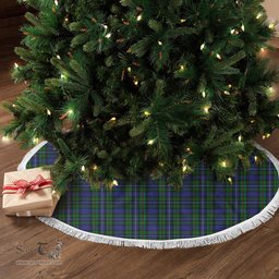 Robertson Hunting Modern Tartan Christmas Tree Skirt Scottish Plaid Tartan Plaid - ScotsTee - scotstee.com