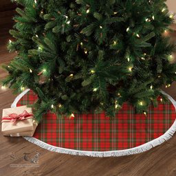 Langlands Tartan Christmas Tree Skirt Scottish Plaid Tartan Plaid - ScotsTee - scotstee.com