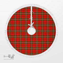 Langlands Tartan Christmas Tree Skirt Scottish Plaid Tartan Plaid - ScotsTee - scotstee.com