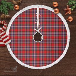 MacFarlane Modern Tartan Christmas Tree Skirt Scottish Plaid Tartan Plaid - ScotsTee - scotstee.com