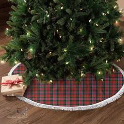 MacDuff Modern Tartan Christmas Tree Skirt Scottish Plaid Tartan Plaid - ScotsTee - scotstee.com
