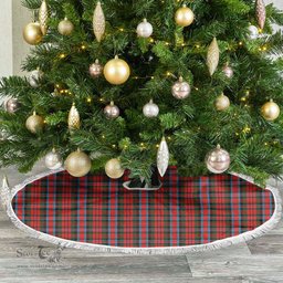MacDuff Modern Tartan Christmas Tree Skirt Scottish Plaid Tartan Plaid - ScotsTee - scotstee.com