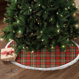MacGill Modern Tartan Christmas Tree Skirt Scottish Plaid Tartan Plaid - ScotsTee - scotstee.com