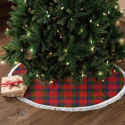 MacNicol (of Scorrybreac) Tartan Christmas Tree Skirt Scottish Plaid Tartan Plaid - ScotsTee - scotstee.com