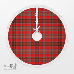 MacBean Tartan Christmas Tree Skirt Scottish Plaid Tartan Plaid - ScotsTee - scotstee.com