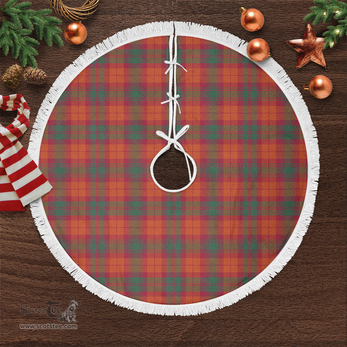 MacNab Ancient Tartan Christmas Tree Skirt Scottish Plaid Tartan Plaid - ScotsTee - scotstee.com