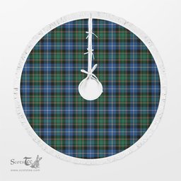 MacRae Hunting Ancient Tartan Christmas Tree Skirt Scottish Plaid Tartan Plaid - ScotsTee - scotstee.com