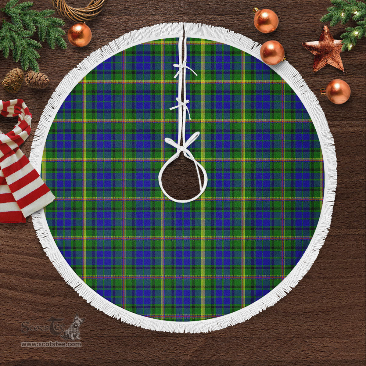 Maitland Tartan Christmas Tree Skirt Scottish Plaid Tartan Plaid - ScotsTee - scotstee.com