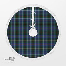 MacInnes Modern Tartan Christmas Tree Skirt Scottish Plaid Tartan Plaid - ScotsTee - scotstee.com
