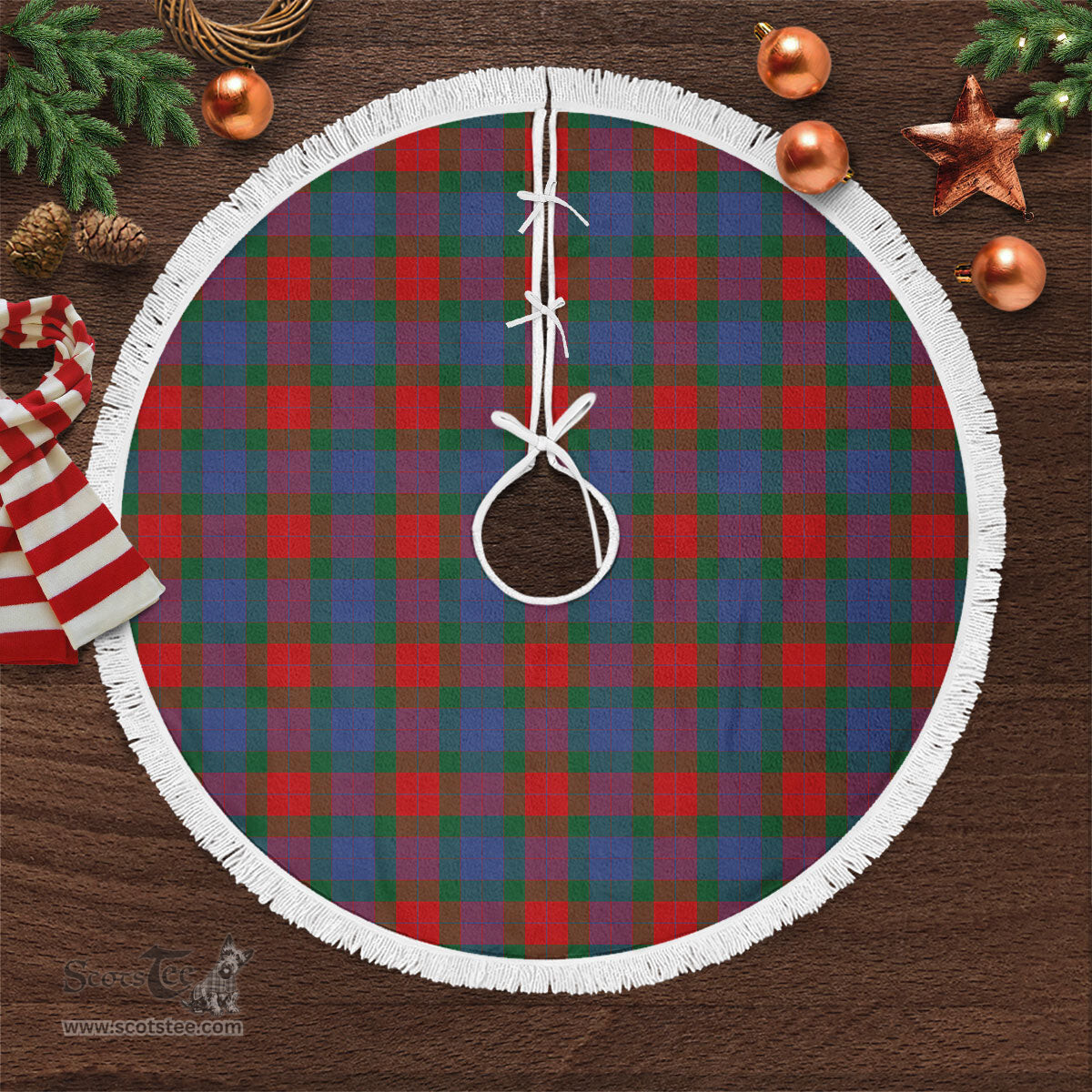 Mar Tartan Christmas Tree Skirt Scottish Plaid Tartan Plaid - ScotsTee - scotstee.com