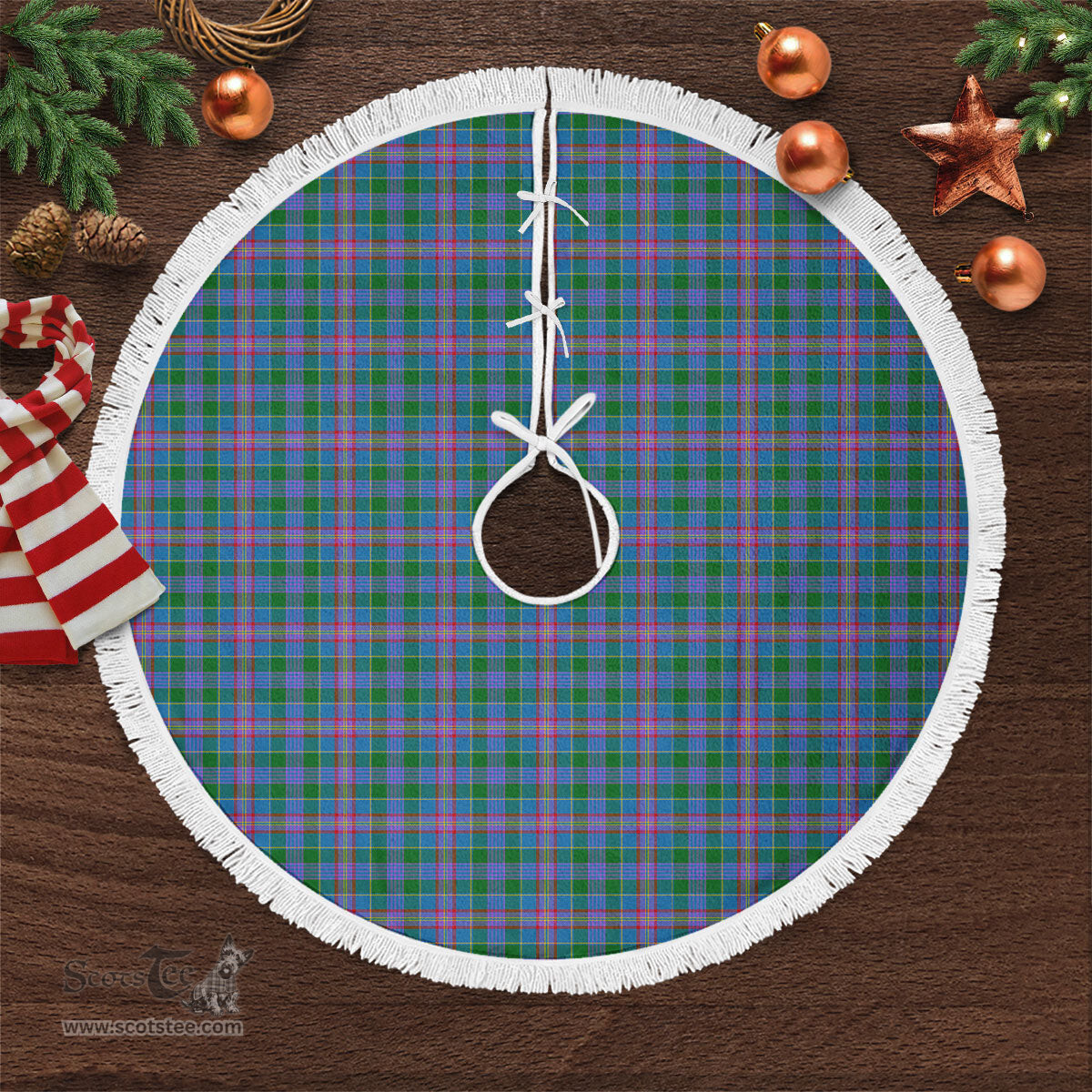 Ralston Tartan Christmas Tree Skirt Scottish Plaid Tartan Plaid - ScotsTee - scotstee.com