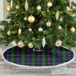 Malcolm Tartan Christmas Tree Skirt Scottish Plaid Tartan Plaid - ScotsTee - scotstee.com