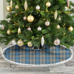 Napier Ancient Tartan Christmas Tree Skirt Scottish Plaid Tartan Plaid - ScotsTee - scotstee.com