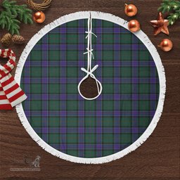 Sinclair Hunting Modern Tartan Christmas Tree Skirt Scottish Plaid Tartan Plaid - ScotsTee - scotstee.com