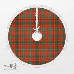 MacAulay Ancient Tartan Christmas Tree Skirt Scottish Plaid Tartan Plaid - ScotsTee - scotstee.com