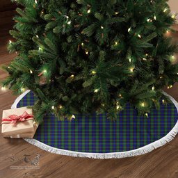 Sempill Modern Tartan Christmas Tree Skirt Scottish Plaid Tartan Plaid - ScotsTee - scotstee.com