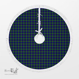Sempill Modern Tartan Christmas Tree Skirt Scottish Plaid Tartan Plaid - ScotsTee - scotstee.com
