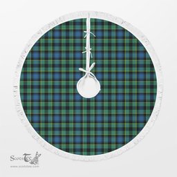 Mowat Ancient Tartan Christmas Tree Skirt Scottish Plaid Tartan Plaid - ScotsTee - scotstee.com