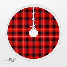 McIvor Tartan Christmas Tree Skirt Scottish Plaid Tartan Plaid - ScotsTee - scotstee.com