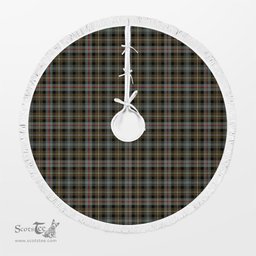 MacKenzie Weathered Tartan Christmas Tree Skirt Scottish Plaid Tartan Plaid - ScotsTee - scotstee.com