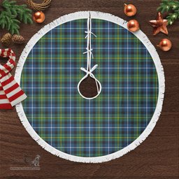 MacNeill of Barra Ancient Tartan Christmas Tree Skirt Scottish Plaid Tartan Plaid - ScotsTee - scotstee.com