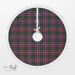 MacFarlane Hunting Modern Tartan Christmas Tree Skirt Scottish Plaid Tartan Plaid - ScotsTee - scotstee.com