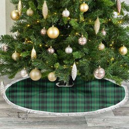 MacArthur Ancient Tartan Christmas Tree Skirt Scottish Plaid Tartan Plaid - ScotsTee - scotstee.com