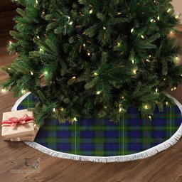 MacEwan Modern Tartan Christmas Tree Skirt Scottish Plaid Tartan Plaid - ScotsTee - scotstee.com
