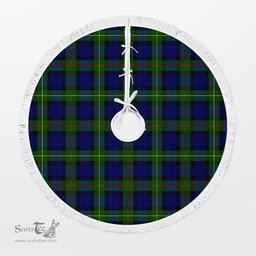 MacEwan Modern Tartan Christmas Tree Skirt Scottish Plaid Tartan Plaid - ScotsTee - scotstee.com