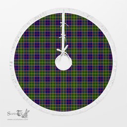Whitefoord Tartan Christmas Tree Skirt Scottish Plaid Tartan Plaid - ScotsTee - scotstee.com