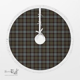 Stewart Old Weathered Tartan Christmas Tree Skirt Scottish Plaid Tartan Plaid - ScotsTee - scotstee.com