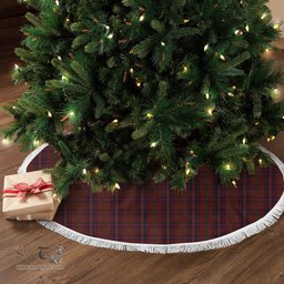 Walker Tartan Christmas Tree Skirt Scottish Plaid Tartan Plaid - ScotsTee - scotstee.com