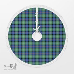 Sutherland Old Ancient Tartan Christmas Tree Skirt Scottish Plaid Tartan Plaid - ScotsTee - scotstee.com