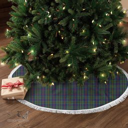 Wood Tartan Christmas Tree Skirt Scottish Plaid Tartan Plaid - ScotsTee - scotstee.com
