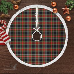 Stewart Black Tartan Christmas Tree Skirt Scottish Plaid Tartan Plaid - ScotsTee - scotstee.com
