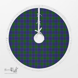 Strachan Tartan Christmas Tree Skirt Scottish Plaid Tartan Plaid - ScotsTee - scotstee.com